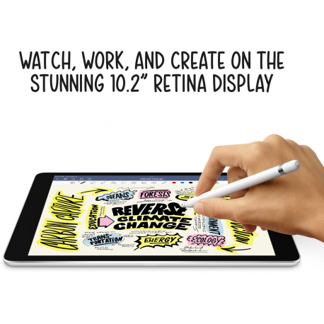 Apple 10.2-inch iPad Wi-Fi - 9th generation - tablet - 256 GB - 10.2" IPS (2160 x 1620) - space grey - 4