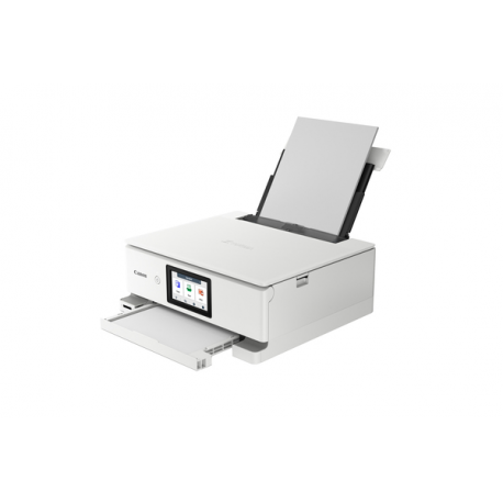 Canon PIXMA TS8751 - Multifunction printer - colour - ink-jet - Legal (216 x 356 mm) (original) - A4 / Legal (media) - up to 15 ipm (printing) - 200 sheets - USB 2.0, Wi-Fi(ac) - white - 8