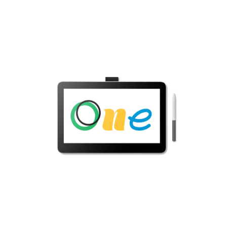 Wacom One 13 touch Pen display - Digitiser w /  LCD display - wired - USB-C - 0