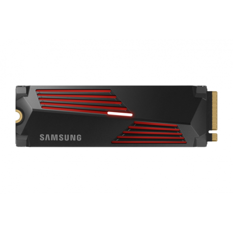Samsung 990 PRO MZ-V9P4T0GW - SSD - encrypted - 4 TB - internal - M.2 2280 - PCIe 4.0 x4 (NVMe) - 256-bit AES - TCG Opal Encryption 2.0 - integrated heatsink - 1