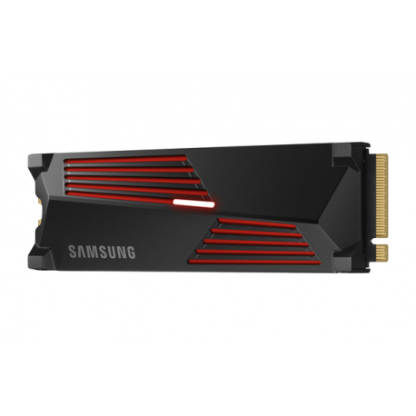 Samsung 990 PRO MZ-V9P4T0GW - SSD - encrypted - 4 TB - internal - M.2 2280 - PCIe 4.0 x4 (NVMe) - 256-bit AES - TCG Opal Encryption 2.0 - integrated heatsink - 4