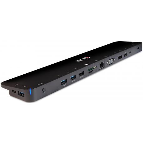 Club 3D - Docking station - USB-C 3.2 Gen 1 - VGA, HDMI, DP - GigE - 100 Watt - 17