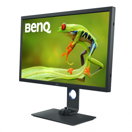 BenQ PhotoVue SW321C - LED monitor - 32" - 3840 x 2160 4K UHD (2160p) @ 60 Hz - IPS - 250 cd / m² - 1000:1 - HDR10 - 5 ms - 2xHDMI, DisplayPort, USB-C - grey - 8