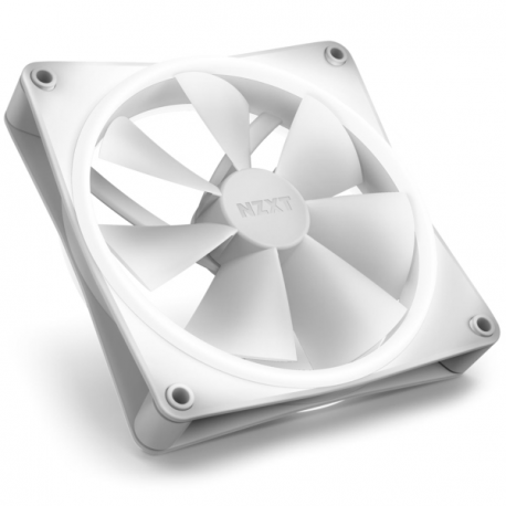 NZXT F Series F140 RGB DUO - Case fan - 140 mm - white - 2