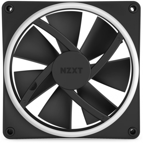 NZXT F Series F140 RGB DUO - Case fan - 140 mm - black - 5
