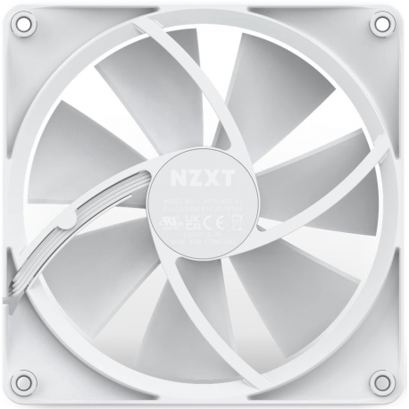 NZXT F Series F140 RGB - Case fan - 140 mm - matt white - 3