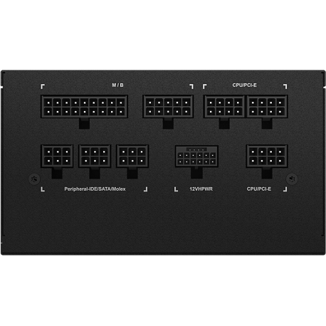 Gigabyte UD1000GM PG5 - Power supply (internal) - ATX12V - 80 PLUS Gold - AC 100-240 V - 1000 Watt - active PFC - 5