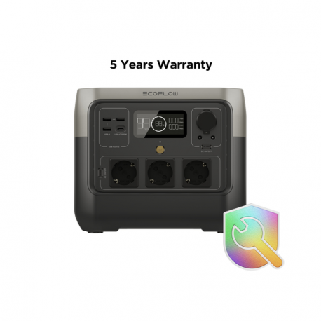 EcoFlow RIVER 2 Pro - Portable power station - AC 220-240 /  DC 11-50 / 12 / 24 V - 800 Watt - lithium iron phosphate - 768 Wh - Wi-Fi, Bluetooth - output connectors: 5 - European Union - 4