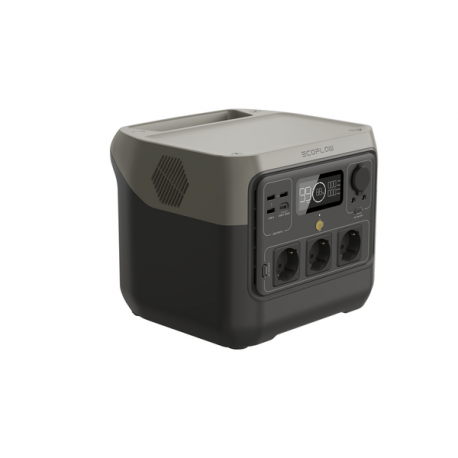 EcoFlow RIVER 2 Pro - Portable power station - AC 220-240 /  DC 11-50 / 12 / 24 V - 800 Watt - lithium iron phosphate - 768 Wh - Wi-Fi, Bluetooth - output connectors: 5 - European Union - 6