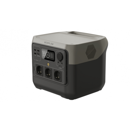 EcoFlow RIVER 2 Pro - Portable power station - AC 220-240 /  DC 11-50 / 12 / 24 V - 800 Watt - lithium iron phosphate - 768 Wh - Wi-Fi, Bluetooth - output connectors: 5 - European Union - 7