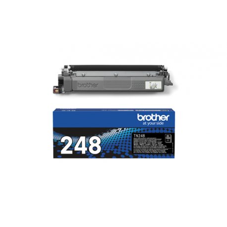 Brother TN-248BK - Black - original - box - toner cartridge - for P / N: DCPL3520CDWE, DCPL3527CDWZW1, DCPL3555CDWRE1, HLL3220CWRE1, MFCL3740CDWE - 1