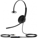 Yealink UH34 Lite Mono Teams - Headset - on-ear - wired - USB - black