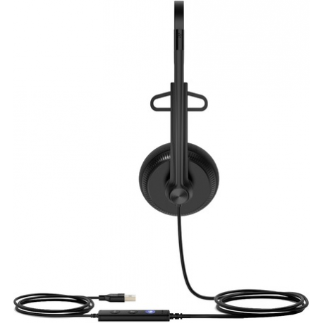 Yealink UH34 Lite Mono Teams - Headset - on-ear - wired - USB - black - 1