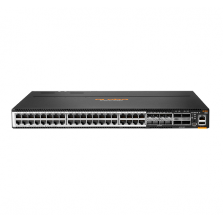 HPE Aruba Networking CX 8100 40x10GBase-T 8x10G SFP+ 4x40 / 100G QSFP28 Switch - Switch - L3 - Managed - 40 x 100 / 1000 / 2.5G / 5G / 10GBase-T + 8 x Gigabit SFP / 10 Gigabit SFP+ + 4 x 40 Gigabit QSFP+ / 100 Gigabit QSFP28 - front to back airflow - rack-mountable - 0