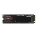 Samsung 990 PRO MZ-V9P4T0BW - SSD - encrypted - 4 TB - internal - M.2 2280 - PCIe 4.0 x4 (NVMe) - 256-bit AES - TCG Opal Encryption