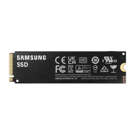 Samsung 990 PRO MZ-V9P4T0BW - SSD - encrypted - 4 TB - internal - M.2 2280 - PCIe 4.0 x4 (NVMe) - 256-bit AES - TCG Opal Encryption - 2