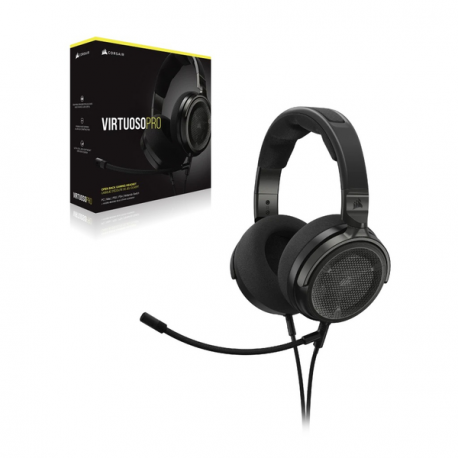 CORSAIR Gaming Virtuoso PRO - Headset - full size - wired - black - 15