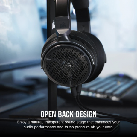 CORSAIR Gaming Virtuoso PRO - Headset - full size - wired - black - 17