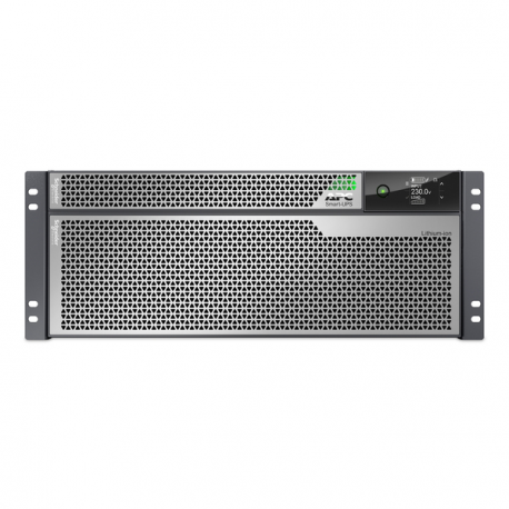 APC Smart-UPS Ultra SRTL8KRM4UI - UPS (rack-mountable) (high density) - online - AC 230 V - 8000 kW - 8000 VA - Lithium Ion - output connectors: 12 - 4U - silver grey - for P / N: AP9335T, AP9335TH, AP9640, AP9641, AP9810, AP9834, SRTL180RM2UBP, SRTRK2, SRYLBM - 14