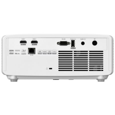 Optoma ZK450 - DLP projector - laser - 3D - 4200 lumens - 3840 x 2160 - 16:9 - 4K - LAN - white - 2