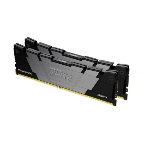 Kingston FURY Renegade - DDR4 - kit - 32 GB: 2 x 16 GB - DIMM 288-pin - 4000 MHz / PC4-32000 - CL19 - 1.2 V - unbuffered - non-ECC - black - 0