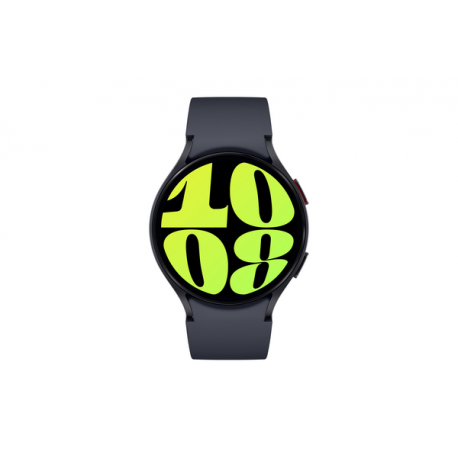 Samsung Galaxy Watch6 - 44 mm - smart watch with sport band - graphite - band size: M / L - display 1.5" - 16 GB - NFC, Wi-Fi, Bluetooth - 33.3 g - graphite - 3