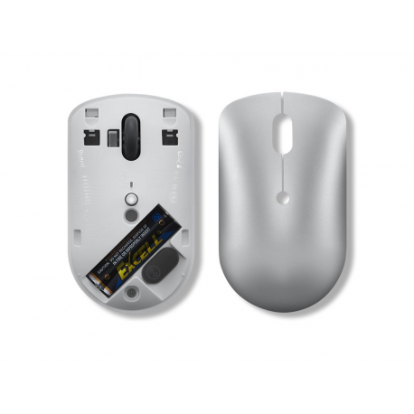 Lenovo 530 Wireless Mouse - Mouse - right and left-handed - optical - 4 buttons - wireless - 2.4 GHz - USB wireless receiver - sand - brown box - CRU - 2