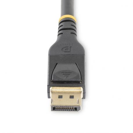 StarTech.com 33ft (10m) VESA-Certified Active DisplayPort 1.4 Cable, DP8K w / HBR3 / HDR10 / MST / DSC 1.2 / HDCP 2.2, 8K 60Hz, 4K 120Hz Video - Active DP 1.4 Cable M / M (DP14A-10M-DP-CABLE) - DisplayPort cable - DisplayPort (M) to DisplayPort (M) - DisplayPort 1.4 - 10 m - 4K support, 8K support, active, Active Copper Cable - black - 5