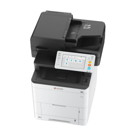Kyocera ECOSYS MA3500cix - Multifunction printer - colour - laser - Legal (216 x 356 mm) / A4 (210 x 297 mm) (original) - A4 / Legal (media) - up to 35 ppm (copying) - up to 35 ppm (printing) - 450 sheets - USB 2.0, Gigabit LAN, USB host - 4