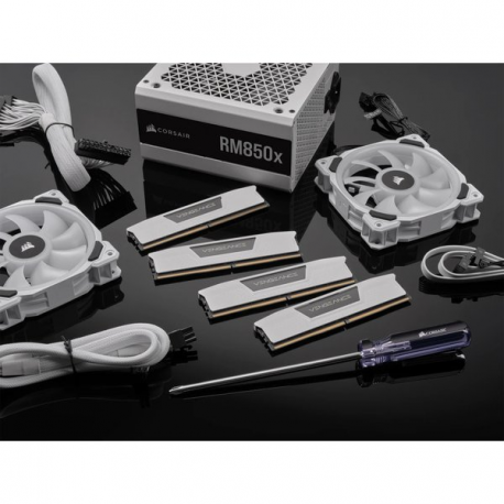 CORSAIR Vengeance - DDR5 - kit - 32 GB: 2 x 16 GB - DIMM 288-pin - 2800 MHz  /  PC5-44800 - CL40 - 1.25 V - unbuffered - on-die ECC - white - 5