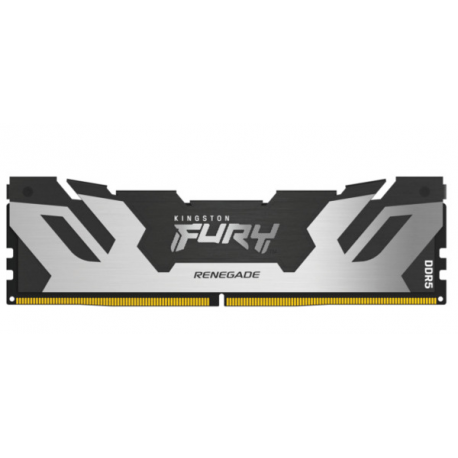 Kingston FURY Renegade Silver - DDR5 - kit - 96 GB: 2 x 48 GB - DIMM 288-pin - 6400 MHz  /  PC5-51200 - CL32 - 1.4 V - unbuffered - on-die ECC - 0