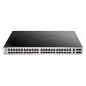 D-Link DGS 3130-54PS - Switch - L3 Lite - Managed - 48 x 10 / 100 / 1000 (PoE) + 2 x 10 Gigabit Ethernet + 4 x 10 Gigabit SFP+ (370 W)