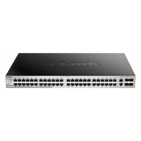 D-Link DGS 3130-54TS - Switch - L3 Lite - Managed - 48 x 10 / 100 / 1000 + 2 x 10 Gigabit Ethernet + 4 x 10 Gigabit SFP+ - 0
