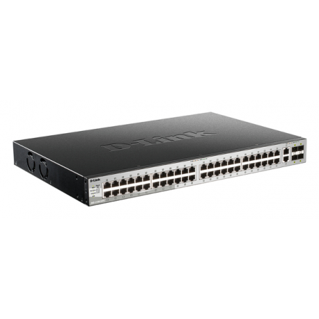 D-Link DGS 3130-54TS - Switch - L3 Lite - Managed - 48 x 10 / 100 / 1000 + 2 x 10 Gigabit Ethernet + 4 x 10 Gigabit SFP+ - 1