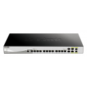 D-Link DXS 1210-16TC - Switch - smart - 12 x 10GBase-T + 2 x SFP+ + 2 x combo 10 Gigabit SFP+ - rack-mountable