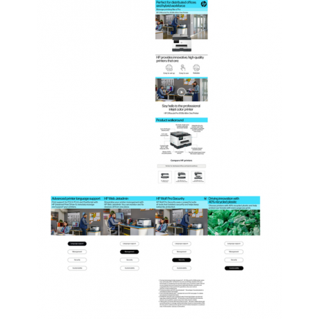 HP Officejet Pro 9130b All-in-One - Multifunction printer - colour - ink-jet - Legal (216 x 356 mm) (original) - A4 / Legal (media) - up to 23 ppm (copying) - up to 25 ppm (printing) - 250 sheets - 33.6 Kbps - USB 2.0, LAN, USB host, Wi-Fi(ac) - 7