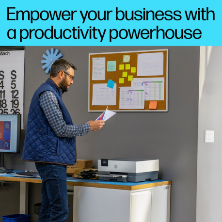 HP Officejet Pro 9110b All-in-One - Multifunction printer - colour - ink-jet - Legal (216 x 356 mm) (original) - A4 / Legal (media) - up to 20 ppm (printing) - 250 sheets - USB 2.0, LAN, USB 2.0 host, Wi-Fi(ac), Bluetooth - cement - 13