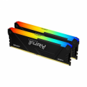 Kingston FURY Beast RGB - DDR4 - kit - 32 GB: 2 x 16 GB - DIMM 288-pin - 3200 MHz  /  PC4-25600 - CL16 - 1.35 V - unbuffered - non-ECC