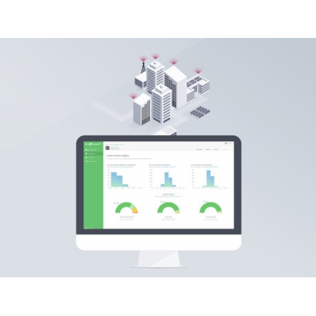 EcoStruxure IT Advisor - Subscription licence (5 years) - 750 racks - hosted - 1