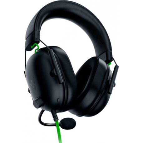 Razer BlackShark V2 HyperSpeed - Headset - full size - Bluetooth  /  2.4 GHz radio frequency - wireless, wired - USB-C - noise isolating - 0