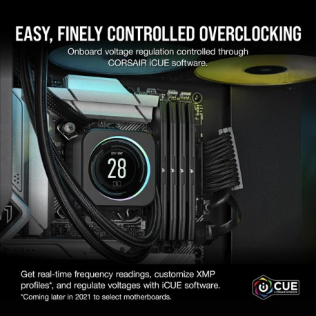 CORSAIR Vengeance - DDR5 - kit - 96 GB: 2 x 48 GB - DIMM 288-pin - 6800 MHz  /  PC5-54400 - CL40 - 1.4 V - black - 8