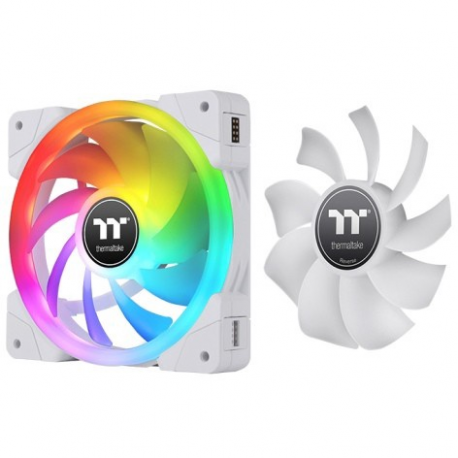 Thermaltake SWAFAN EX14 RGB - Premium Edition - case fan - 140 mm - white (pack of 3) - 1