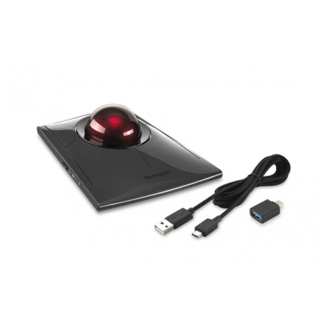 Kensington SlimBlade - Mouse - laser - wireless - RF - USB wireless receiver - 6