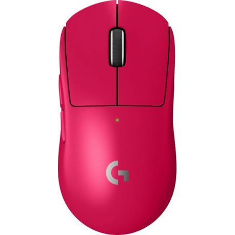 Logitech G PRO X SUPERLIGHT 2 - Mouse - gaming - optical - 5 buttons - wireless - 2.4 GHz - Logitech LIGHTSPEED receiver - pink - 2