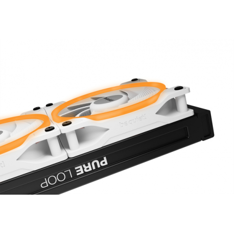 be quiet! Light Wings - Case fan - PWM - 120 mm - white (pack of 3) - 2