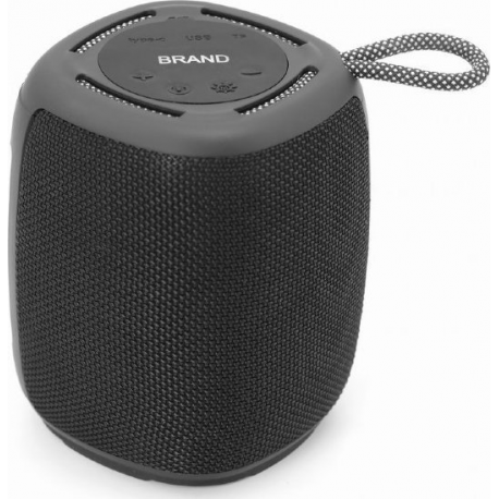 GMB Audio SPK-BT-LED-03 - Speaker - for portable use - wireless - Bluetooth - 5 Watt - black - 1