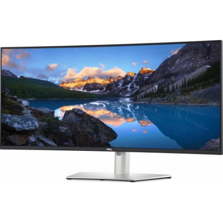 Dell UltraSharp U3824DW - LED monitor - curved - 38" (37.52" viewable) - 3840 x 1600 WQHD+ @ 60 Hz - IPS Black - 300 cd / m² - 2000:1 - 5 ms - 2xHDMI, DisplayPort, USB-C - speakers - with 3-Year Advanced Exchange Service and Premium Panel Exchange - 2