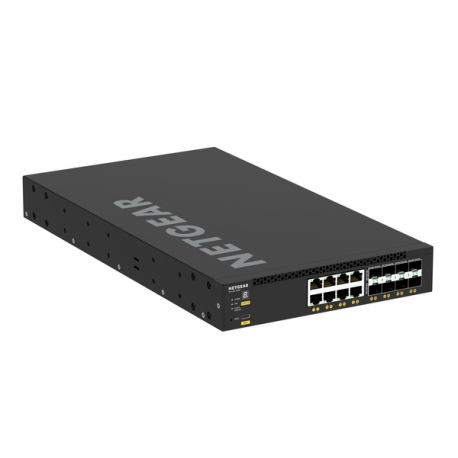NETGEAR M4350 Series M4350-8X8F - Switch - L3 - Managed - 8 x 10 / 100 / 1000 / 2.5G / 5G / 10GBase-T + 8 x 1 Gigabit  /  10 Gigabit SFP+ - front to back airflow - rack-mountable - 10