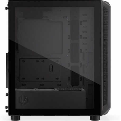 Endorfy Arx 500 Air - PC case - ATX - windowed side panel (tempered glass) - no power supply (ATX) - black - USB / Audio - 3