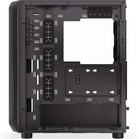 Endorfy Arx 500 Air - PC case - ATX - windowed side panel (tempered glass) - no power supply (ATX) - black - USB / Audio - 5